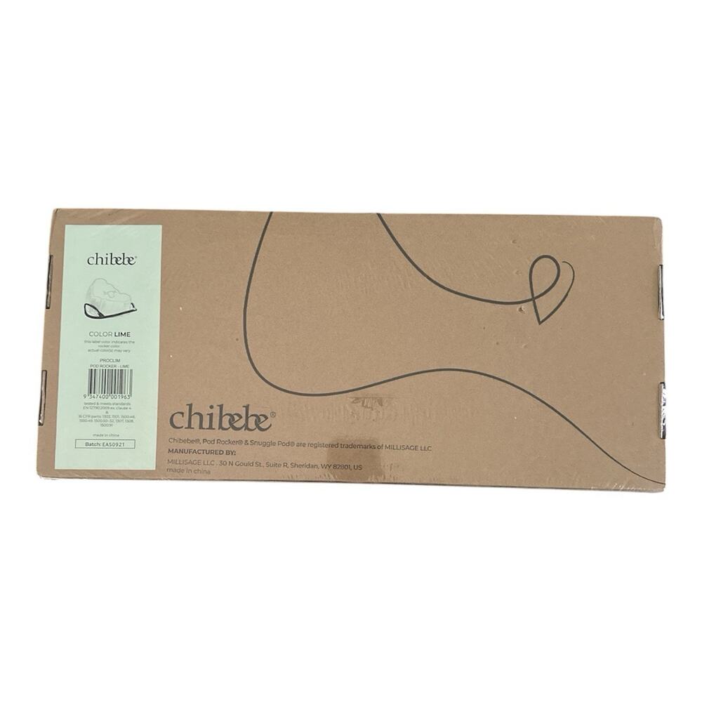 Brand New Chibebe Snuggle Bean Bag Pod Rocker Base Only Converts Pod to Rocker